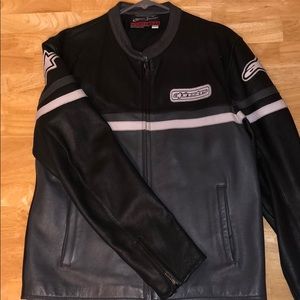 Leather Alpinestars Motorcycle jacket